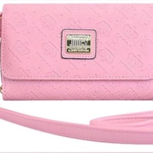 NWT Juicy by Juicy Couture Pink Purse/Wallet w Adjustable Straps